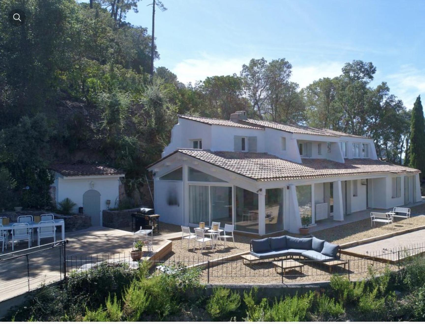 Villa Ormarine, Vue Exceptionnelle Sur La Baie De Cannes Et Le Mercantour Les Adrets-de-l'Esterel Εξωτερικό φωτογραφία
