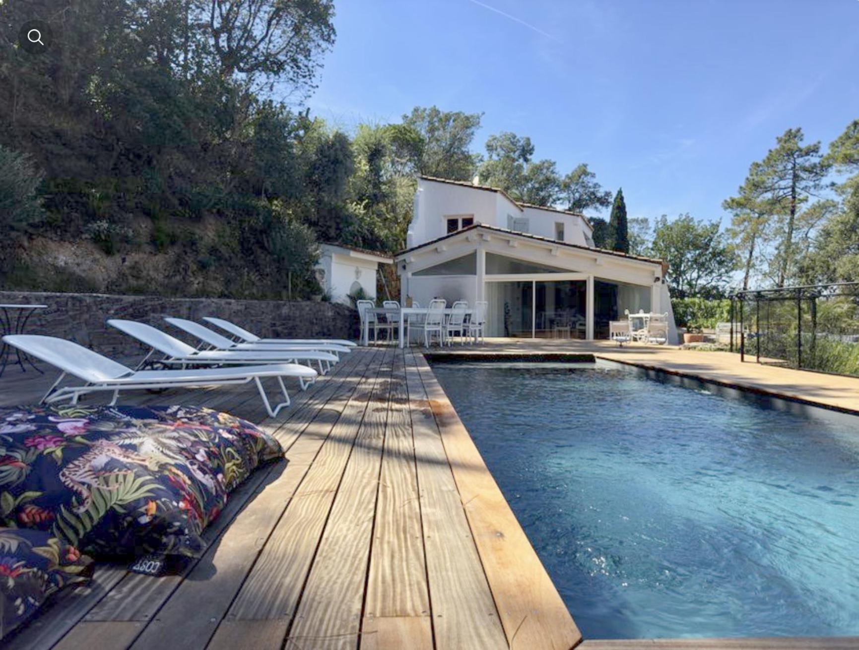 Villa Ormarine, Vue Exceptionnelle Sur La Baie De Cannes Et Le Mercantour Les Adrets-de-l'Esterel Εξωτερικό φωτογραφία