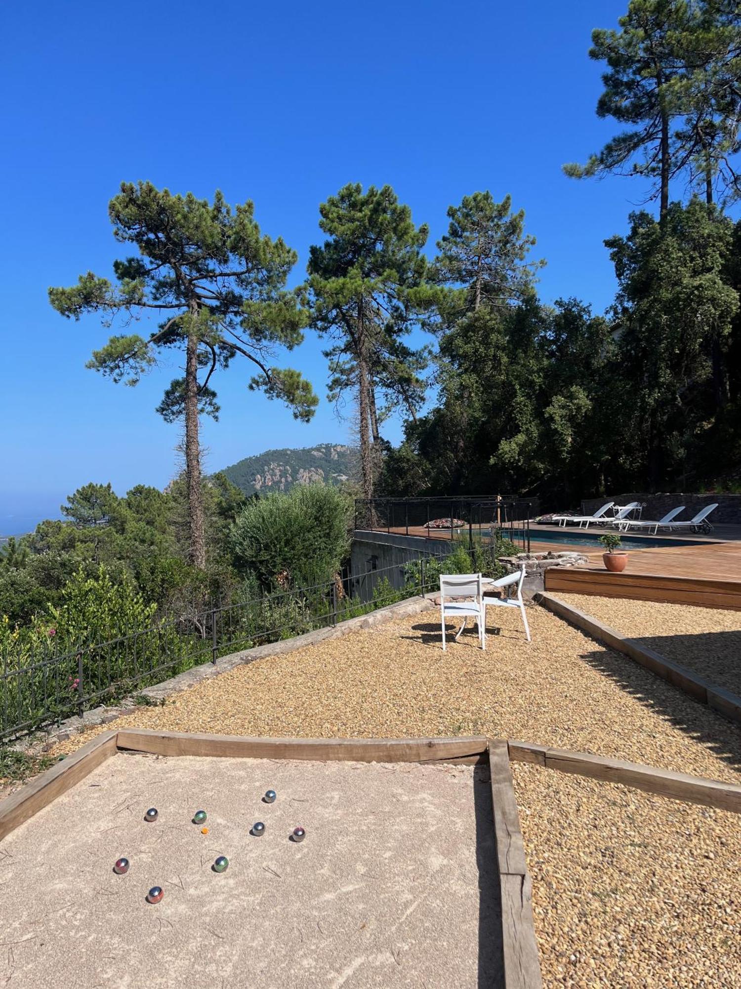 Villa Ormarine, Vue Exceptionnelle Sur La Baie De Cannes Et Le Mercantour Les Adrets-de-l'Esterel Εξωτερικό φωτογραφία